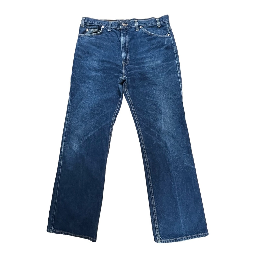 Levi's Jeans Men's 40x32 Blue 517 Boot Cut Denim Orange Tab Vintage USA 80's